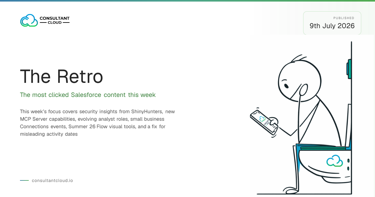 ConsultantCloud Weekly Retro - 1 June 2026