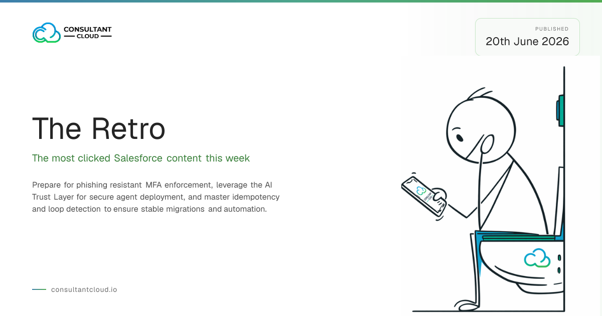 ConsultantCloud Weekly Retro - 18 June 2026